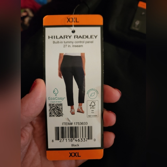 BNWT Hilary Radley black dress pants - Picture 2 of 6